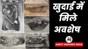 खुदाई में मिले अवशेष