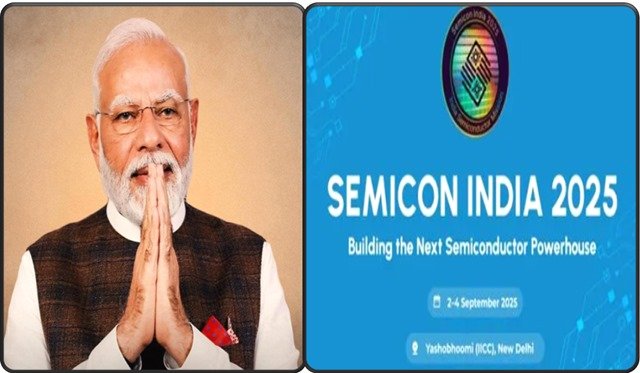 pm modi inaugurated semicon india 2025