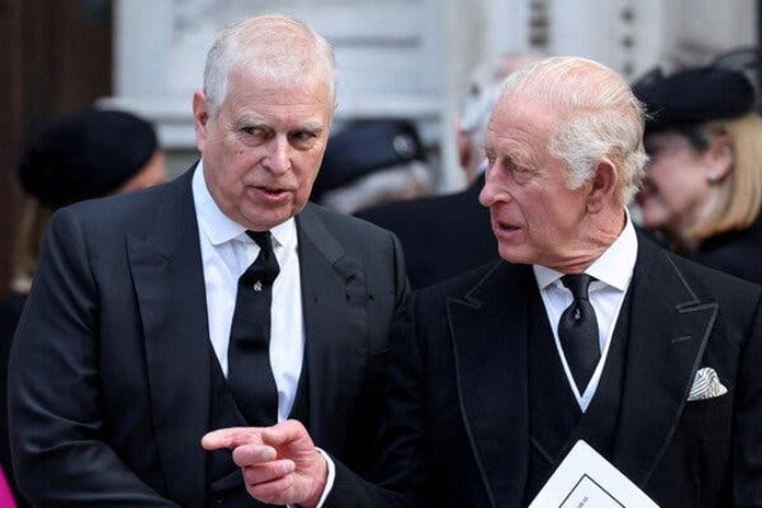 In Britain King Charles expelled his brother from his home