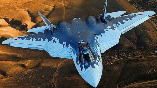 Su-57 stealth fighter jets
