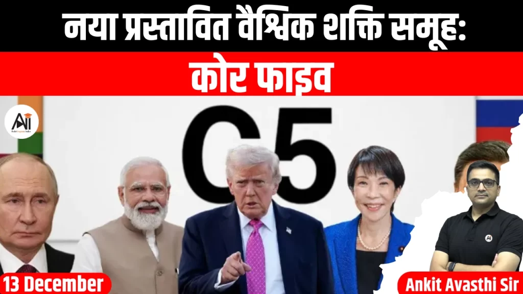 नया प्रस्तावित वैश्विक शक्ति समूह: कोर फाइव