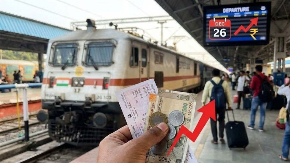 Rail travel will become more expensive after Christmas