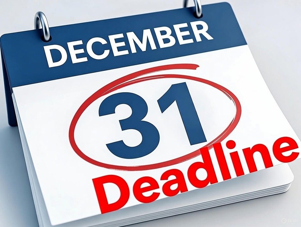 Complete these 4 important tasks before the end of the year