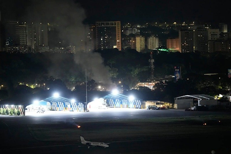 US launches airstrikes on Venezuela