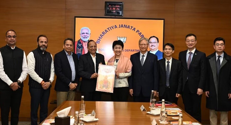 Chinese Communist Party visit to Delhi