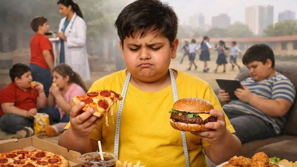 growing problem of obesity in India