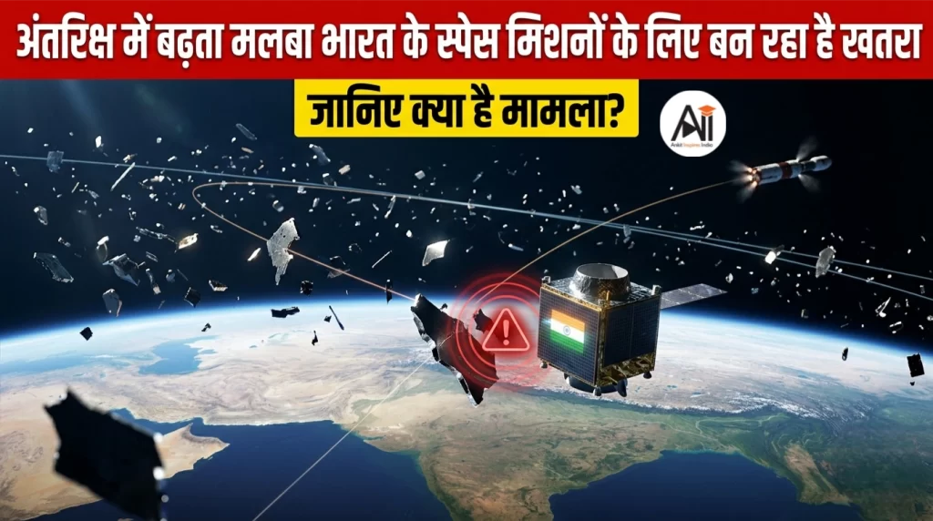 अंतरिक्ष में बढ़ता मलबा भारत के स्पेस मिशनों के लिए बन रहा है खतरा, जानिए क्या है मामला?