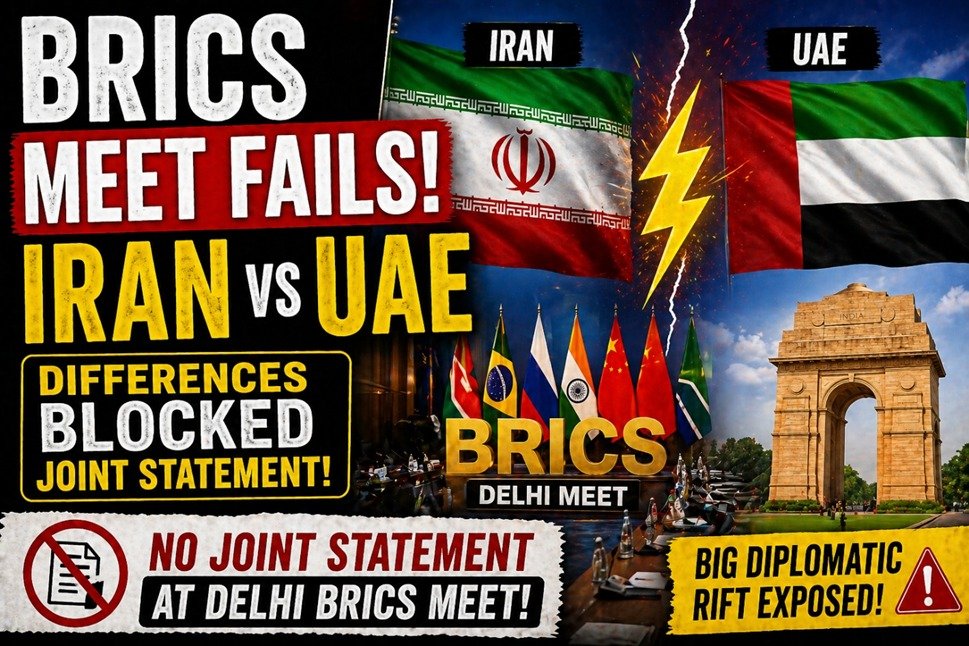 BRICS meeting fails