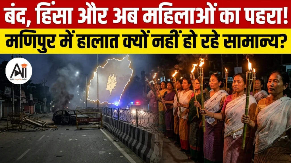 बंद, हिंसा और अब महिलाओं का पहरा! मणिपुर में हालात क्यों नहीं हो रहे सामान्य?