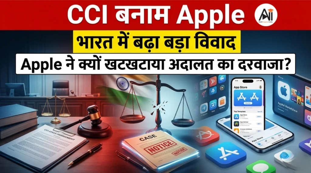 CCI बनाम Apple – भारत में बढ़ा विवाद, Apple ने क्यों खटखटाया अदालत का दरवाजा?