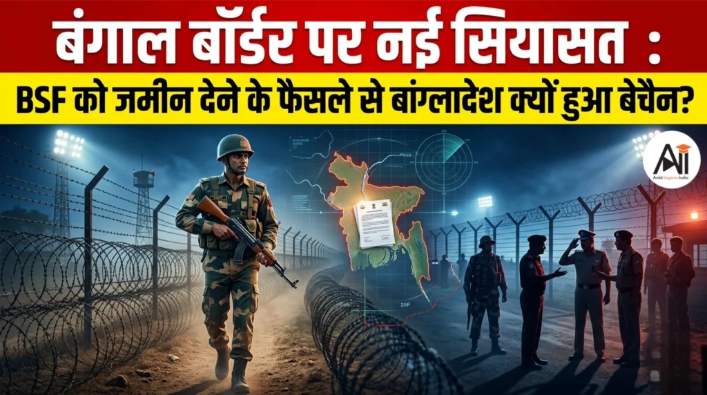 बंगाल बॉर्डर पर नई सियासत : BSF को जमीन देने के फैसले से बांग्लादेश क्यों हुआ बेचैन?