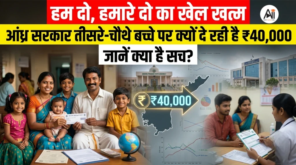 हम दो, हमारे दो का खेल खत्म: आंध्र सरकार तीसरे-चौथे बच्चे पर क्यों दे रही है ₹40,000 – जानें क्या है सच?