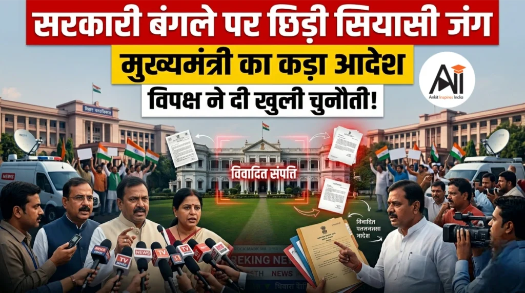 Government Bungalow Controversy: बिहार में सरकारी बंगले को लेकर बढ़ी सियासी जंग, सम्राट चौधरी और राबड़ी देवी आमने-सामने