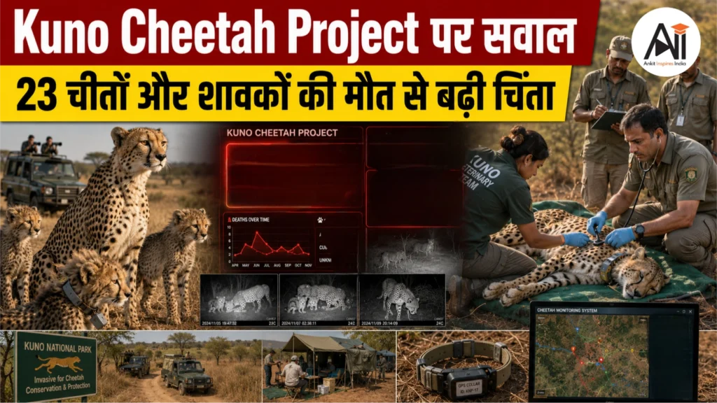 Kuno Cheetah Project: 23 चीतों और शावकों की मौत के बाद उठे सवाल, क्या प्रोजेक्ट चीता बड़ी चुनौती से जूझ रहा है?