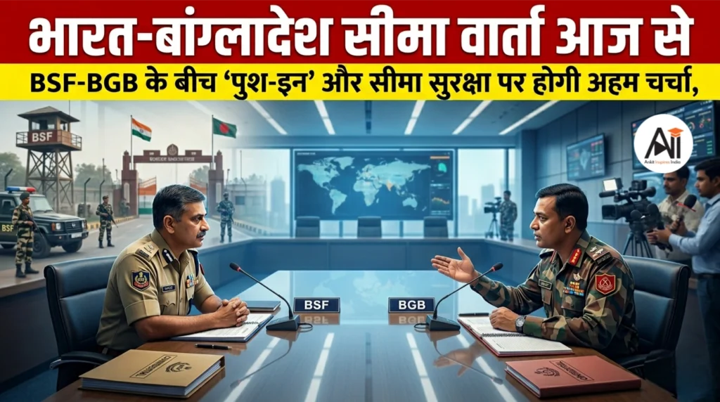 India Bangladesh Border Talks: नई दिल्ली में शुरू हुई बीएसएफ-बीजीबी वार्ता, ‘पुश-इन’ मुद्दे पर होगी अहम चर्चा