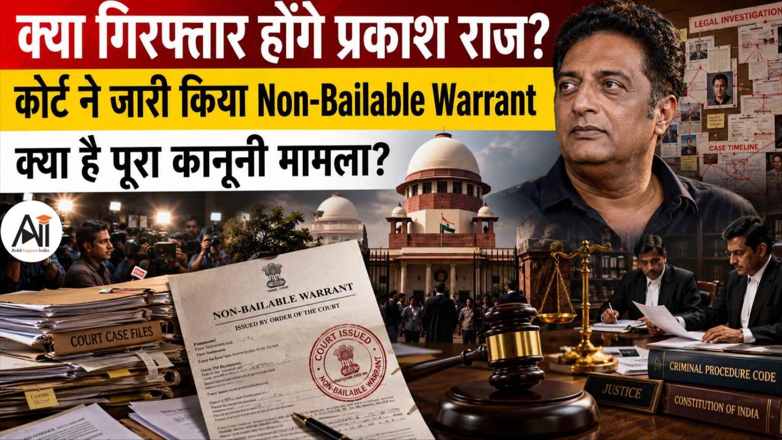 Prakash Raj Warrant
