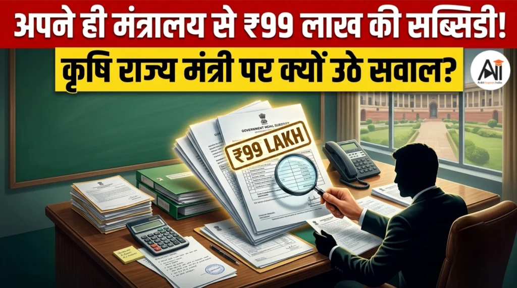 Bhagirath Choudhary: अपनी ही मंत्रालय की योजना से ₹99 लाख की Cucumber Subsidy! क्या है पूरा विवाद?